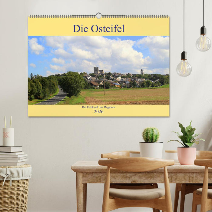 Die Eifel und ihre Regionen - Die Osteifel (CALVENDO Wandkalender 2026)