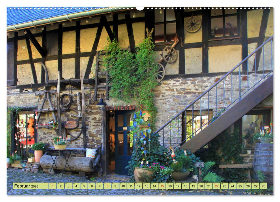 Die Eifel und ihre Regionen - Die Osteifel (CALVENDO Wandkalender 2026)