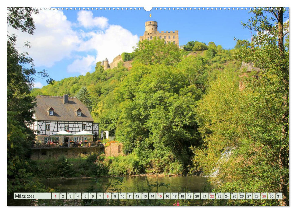 Die Eifel und ihre Regionen - Die Osteifel (CALVENDO Wandkalender 2026)