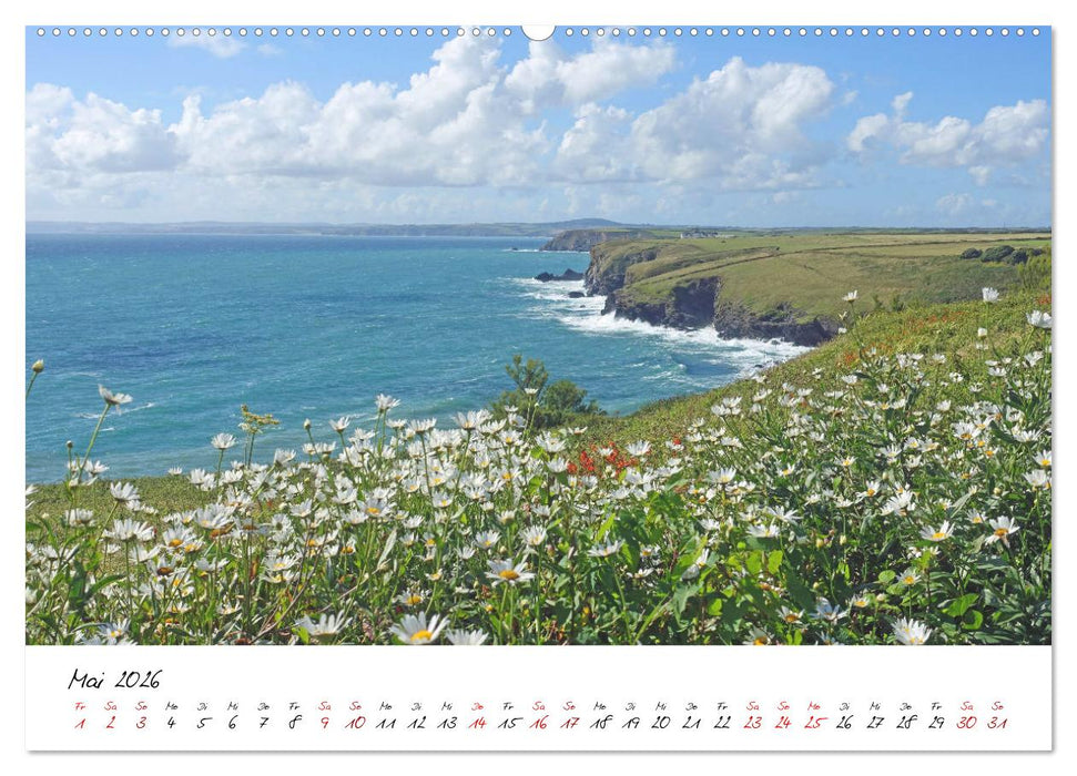 Cornwall. Der malerische Südwesten Englands (CALVENDO Wandkalender 2026)