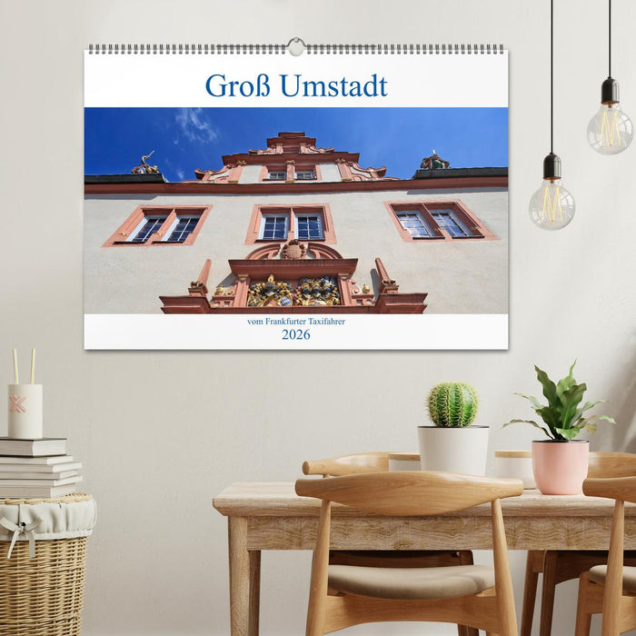 Groß Umstadt vom Frankfurter Taxifahrer (CALVENDO Wandkalender 2026)