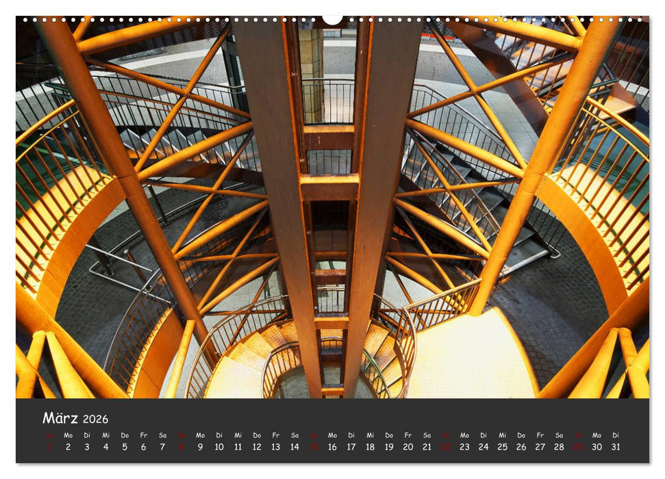 U-Bahn-Stationen des Westens (CALVENDO Wandkalender 2026)