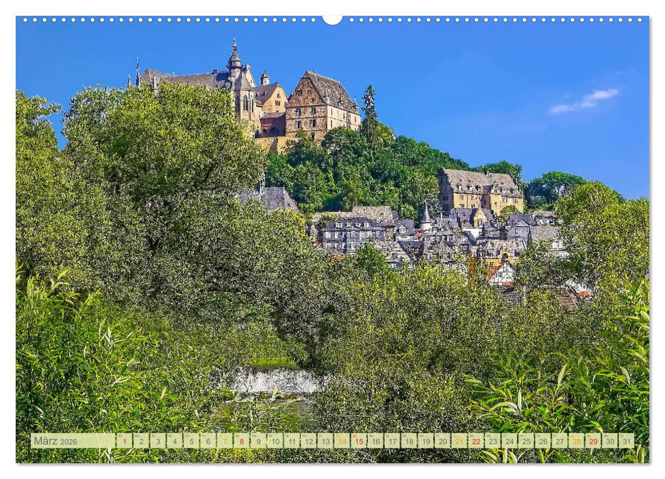 Bezauberndes Lahntal (CALVENDO Wandkalender 2026)