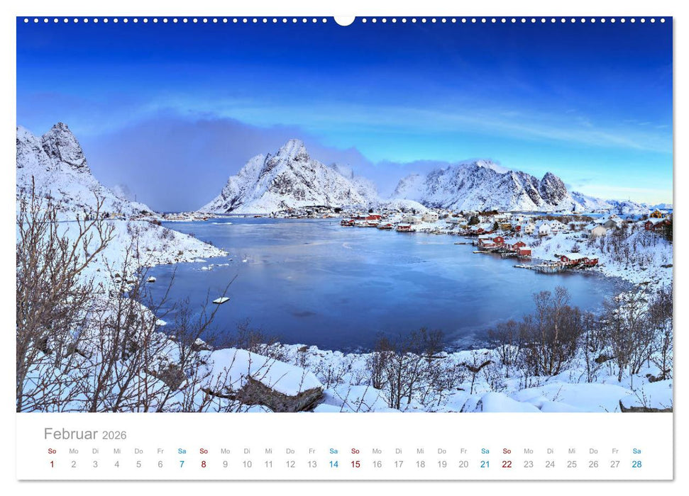 Norwegen - der hohe Norden (CALVENDO Wandkalender 2026)