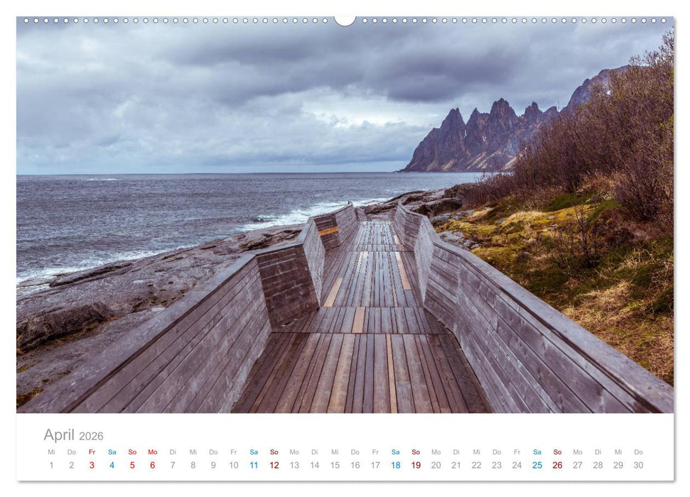 Norwegen - der hohe Norden (CALVENDO Wandkalender 2026)