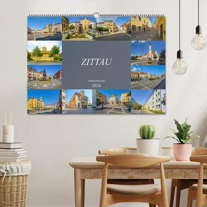 Zittau Impressionen (CALVENDO Wandkalender 2026)