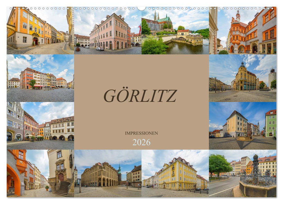 Görlitz Impressionen (CALVENDO Wandkalender 2026)