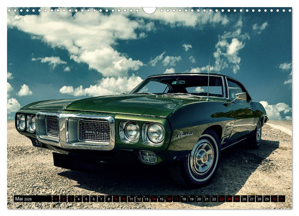 American Classic Cars (CALVENDO Wandkalender 2026)