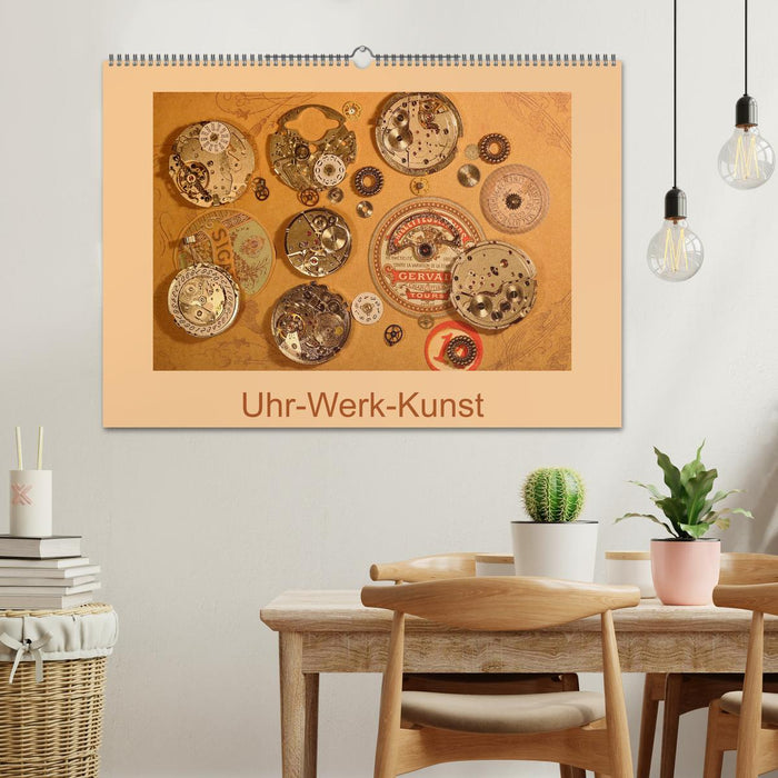 Uhr-Werk-Kunst (CALVENDO Wandkalender 2026)