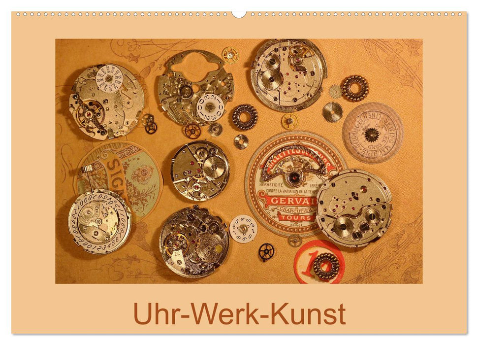 Uhr-Werk-Kunst (CALVENDO Wandkalender 2026)