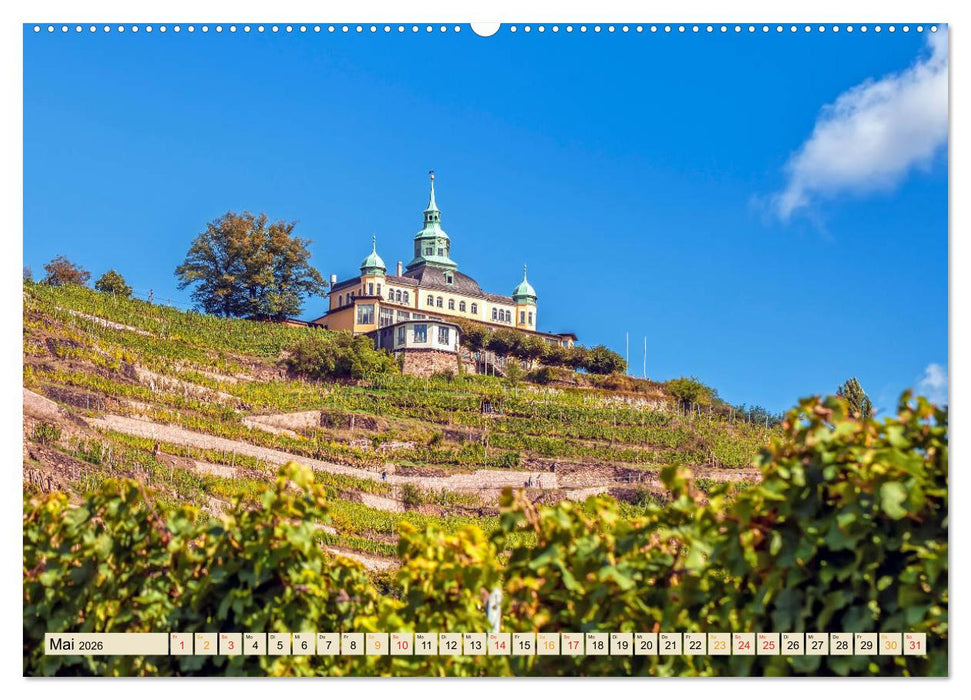 Reise durch Deutschland - Sachsen (CALVENDO Wandkalender 2026)