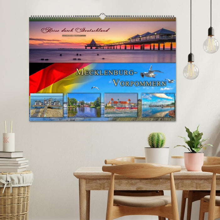 Reise durch Deutschland - Mecklenburg-Vorpommern (CALVENDO Wandkalender 2026)