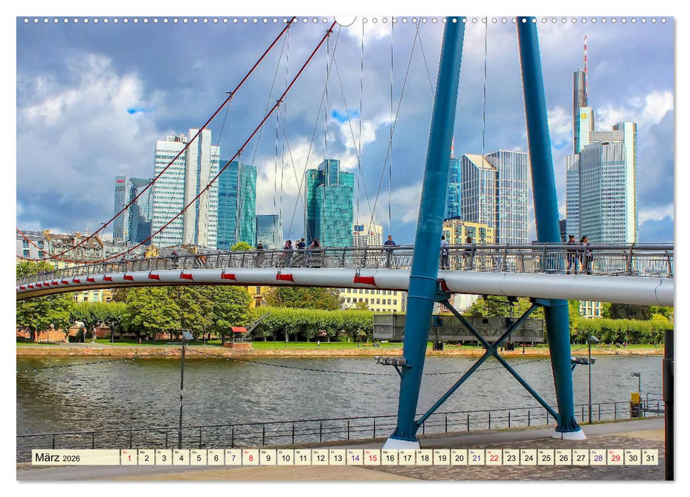 Frankfurt - meine Stadt mit viel Herz (CALVENDO Wandkalender 2026)