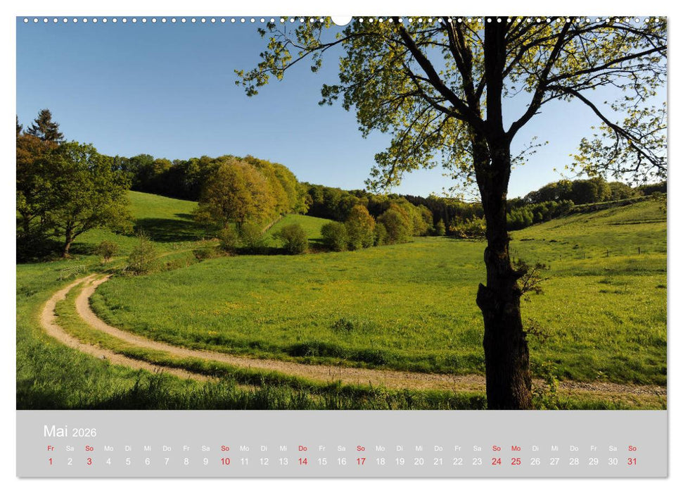 Das Bergische Land - wunderschön (CALVENDO Wandkalender 2026)