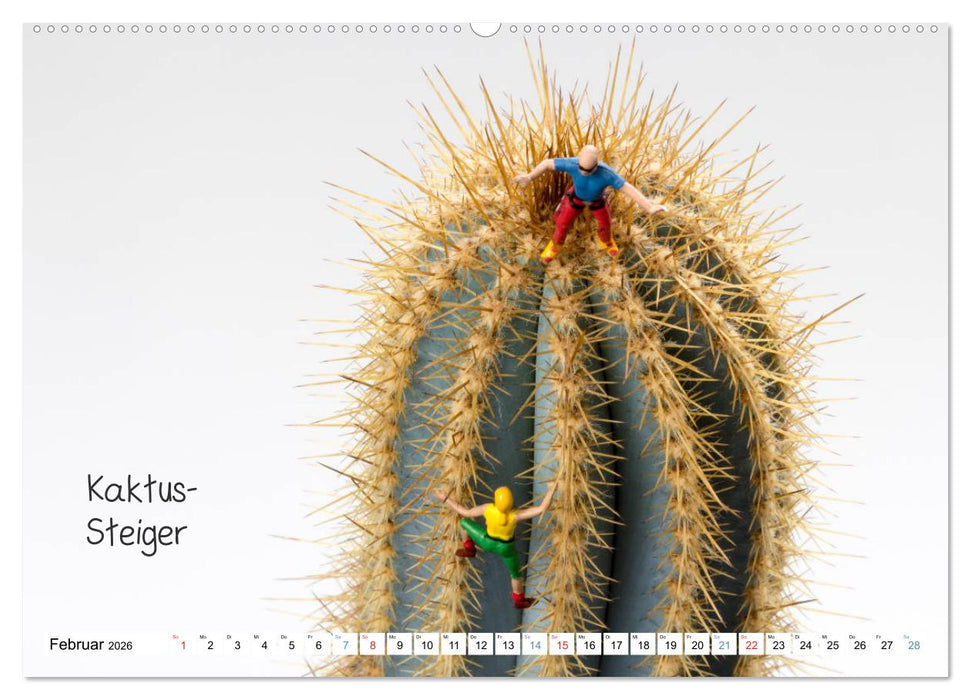 Uhraufzieher ... und andere Mini-Welten (CALVENDO Wandkalender 2026)