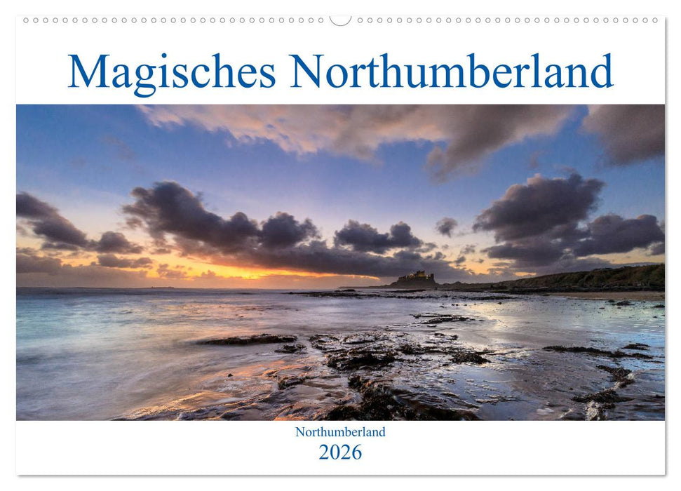Magisches Northumberland (CALVENDO Wandkalender 2026)