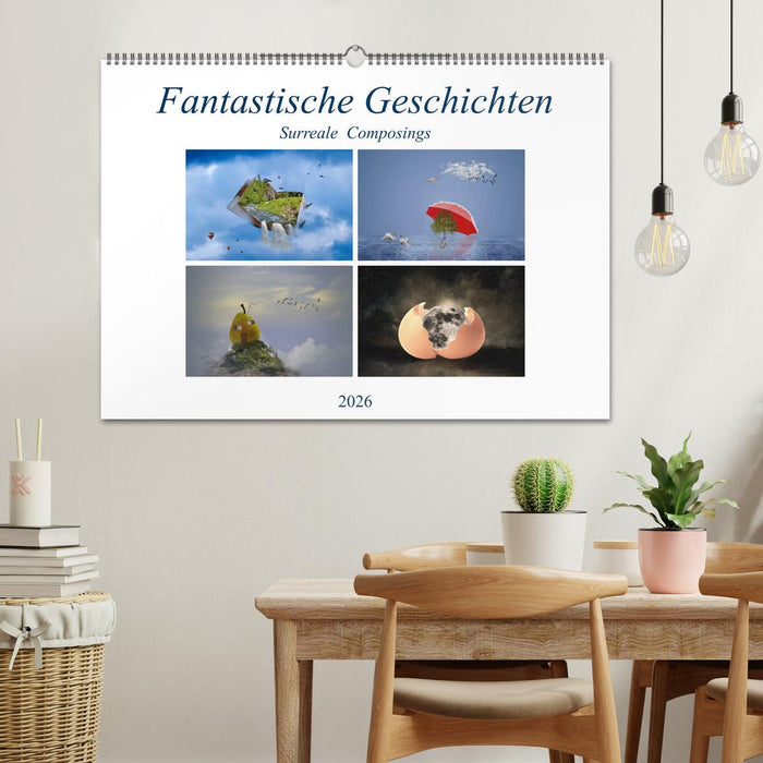Fantastische Geschichten (CALVENDO Wandkalender 2026)