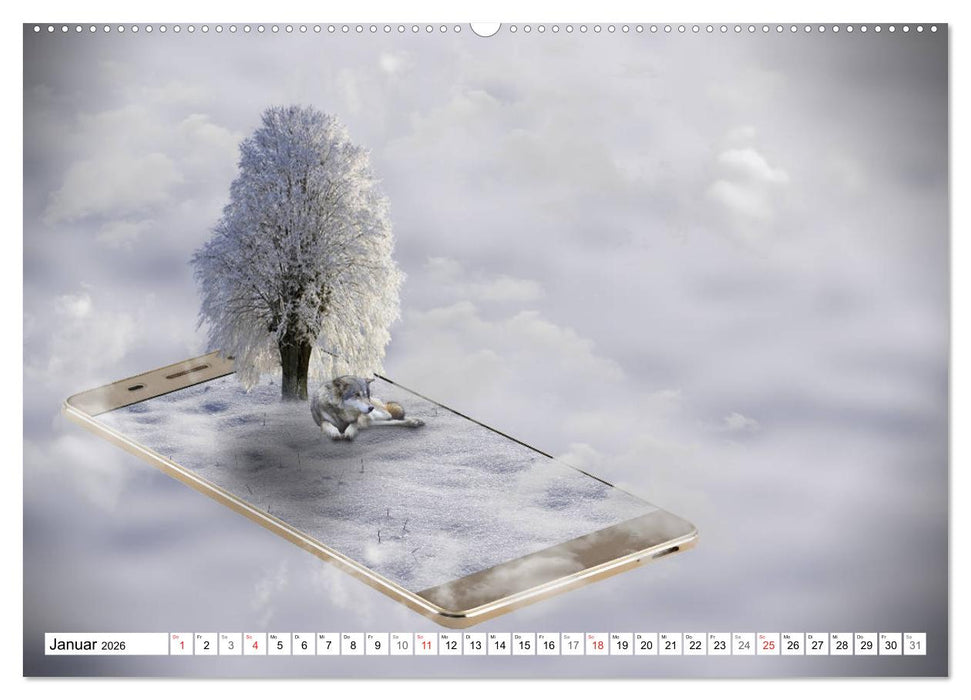 Fantastische Geschichten (CALVENDO Wandkalender 2026)