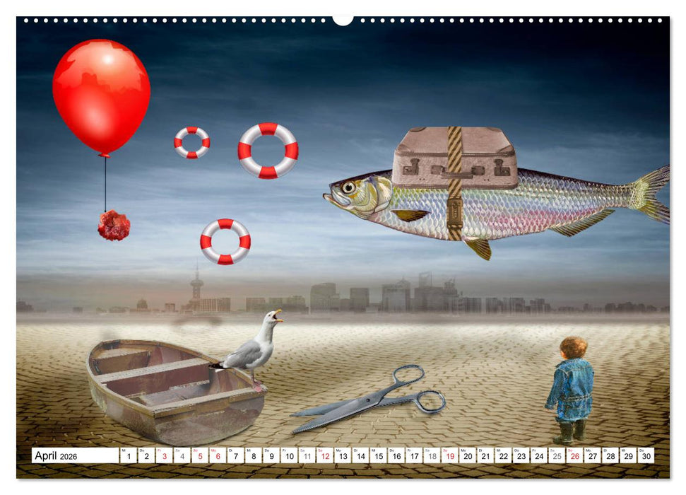 Fantastische Geschichten (CALVENDO Wandkalender 2026)