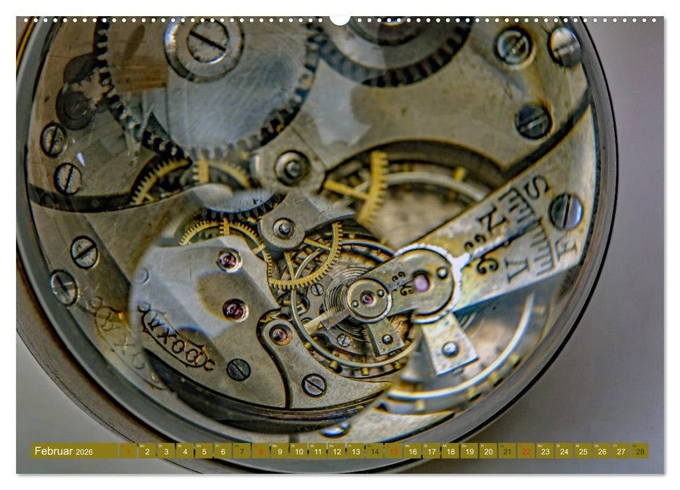 Taschenuhren (CALVENDO Wandkalender 2026)