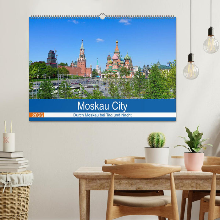 Moskau City (CALVENDO Wandkalender 2026)