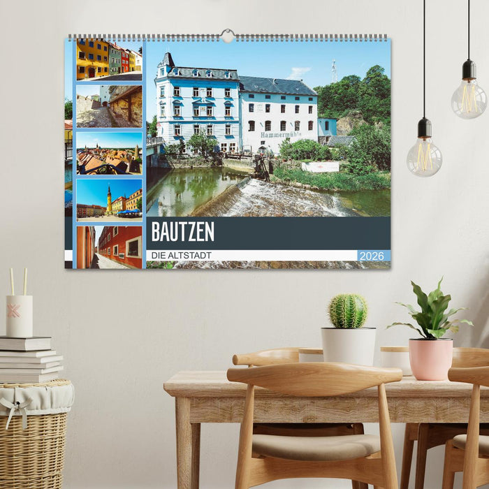 Bautzen Die Altstadt (CALVENDO Wandkalender 2026)