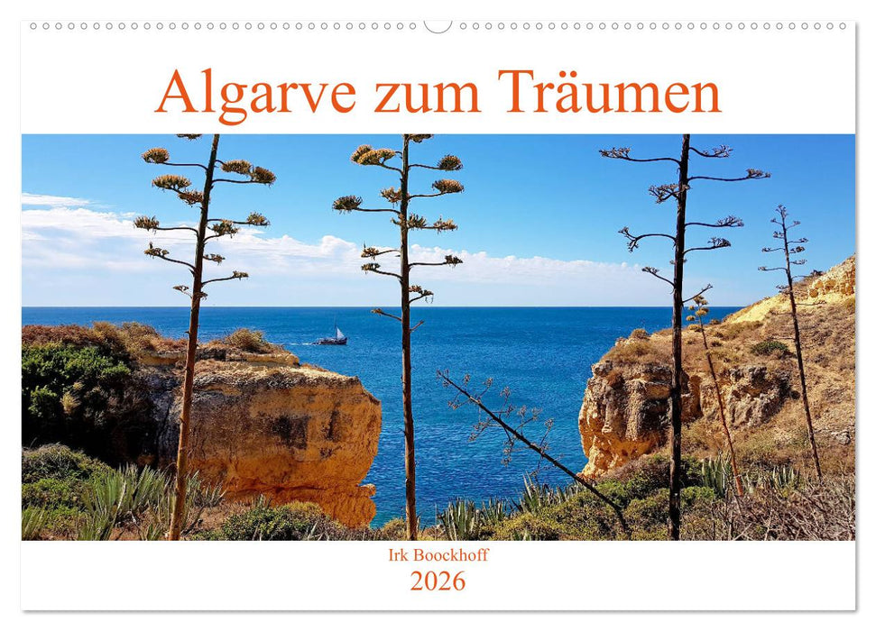 Algarve zum Träumen (CALVENDO Wandkalender 2026)
