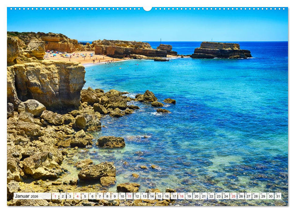 Algarve zum Träumen (CALVENDO Wandkalender 2026)