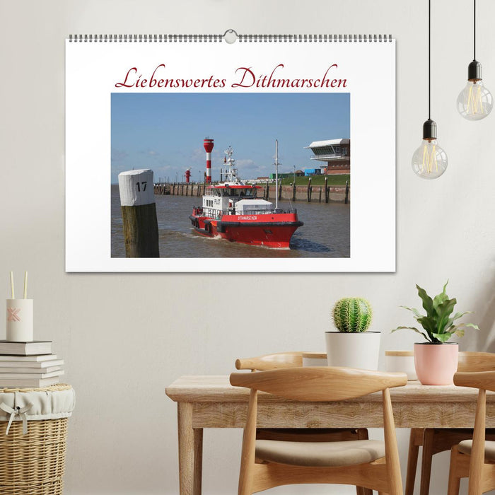 Liebenswertes Dithmarschen (CALVENDO Wandkalender 2026)