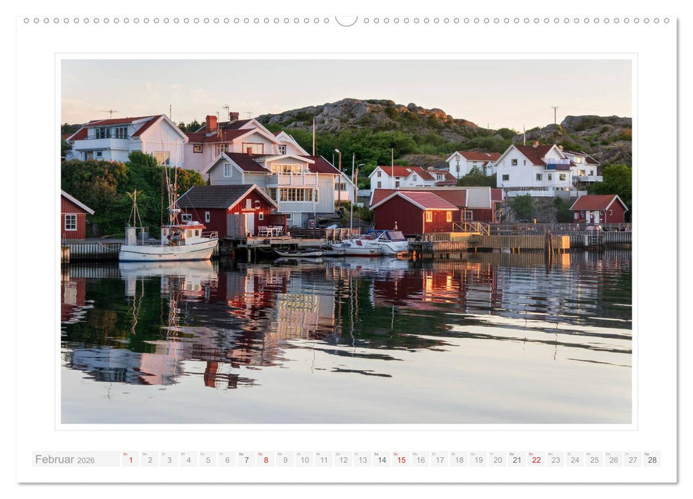 Bohuslän. Skärhamn - Rönnäng - Marstrand (CALVENDO Wandkalender 2026)