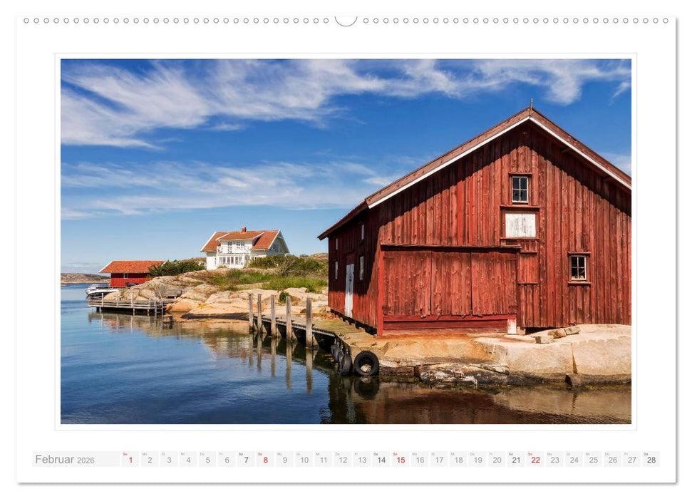 Bohuslän. Smögen - Hunnebostrand - Kungshamn (CALVENDO Wandkalender 2026)