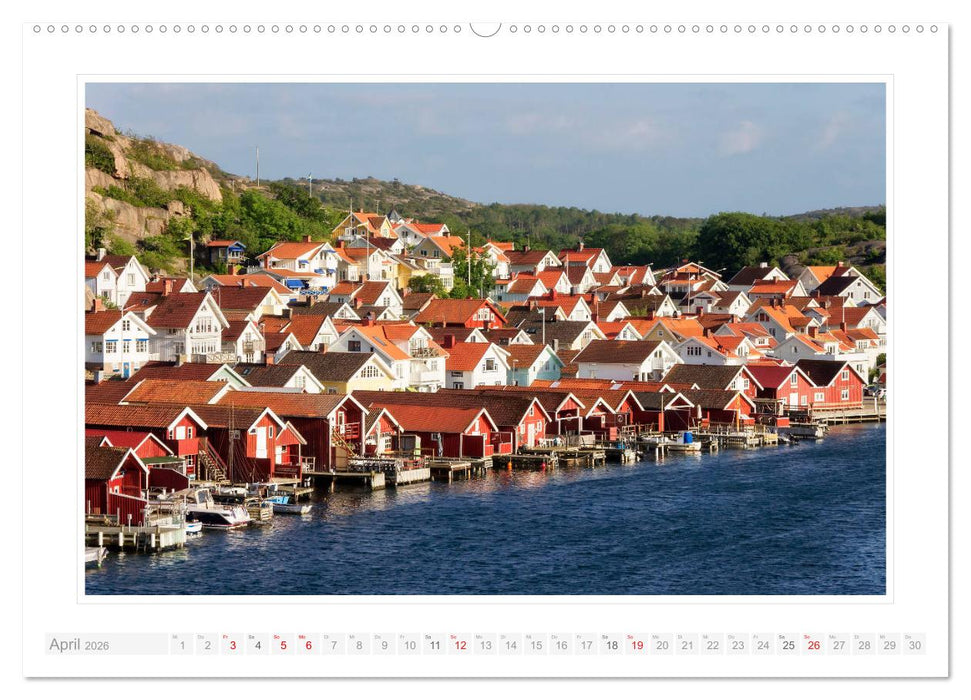 Bohuslän. Smögen - Hunnebostrand - Kungshamn (CALVENDO Wandkalender 2026)