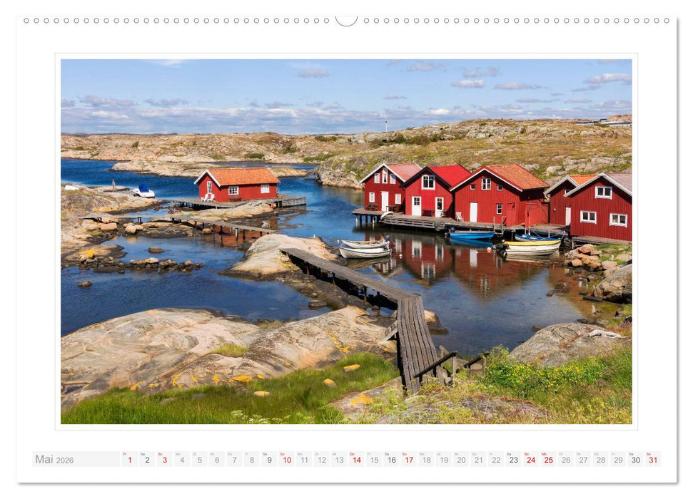Bohuslän. Smögen - Hunnebostrand - Kungshamn (CALVENDO Wandkalender 2026)