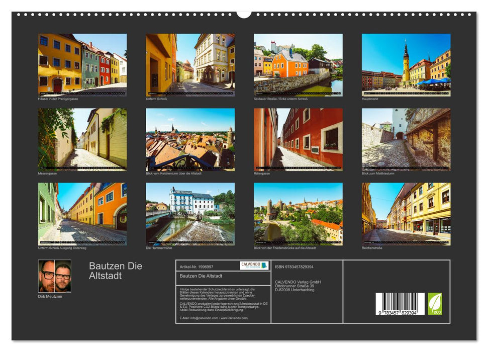 Bautzen Die Altstadt (CALVENDO Premium Wandkalender 2026)