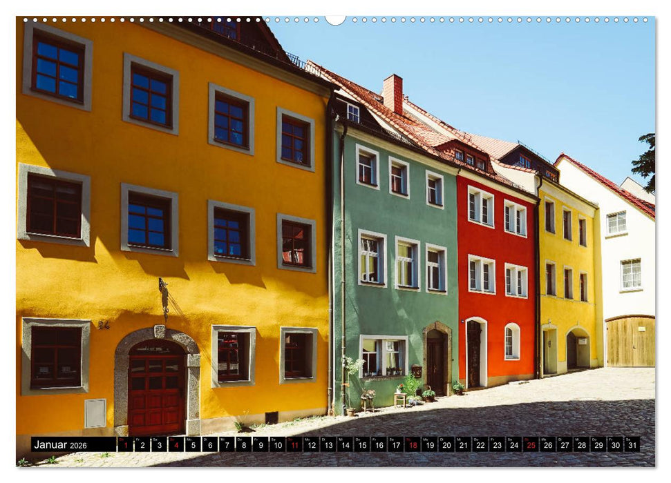 Bautzen Die Altstadt (CALVENDO Premium Wandkalender 2026)