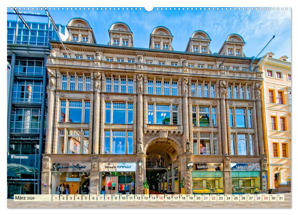 Leipzig - meine Stadt mit viel Herz (CALVENDO Wandkalender 2026)