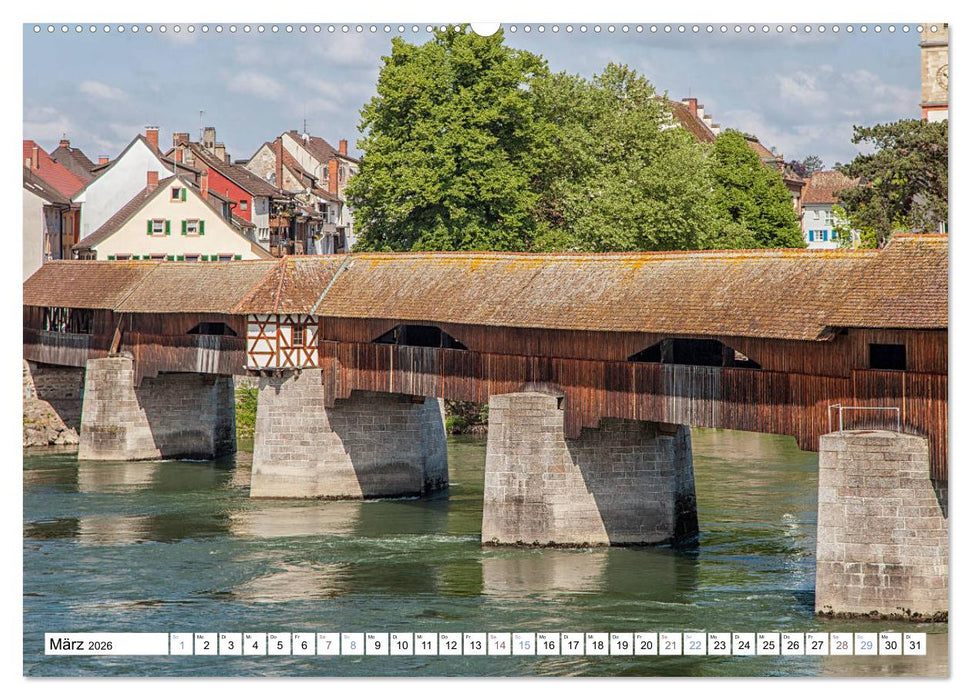 Bad Säckingen - Städtle am Hochrhein (CALVENDO Wandkalender 2026)