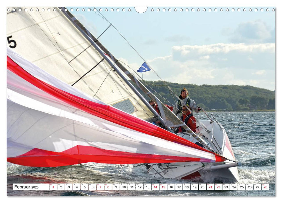 Leidenschaft Segeln (CALVENDO Wandkalender 2026)