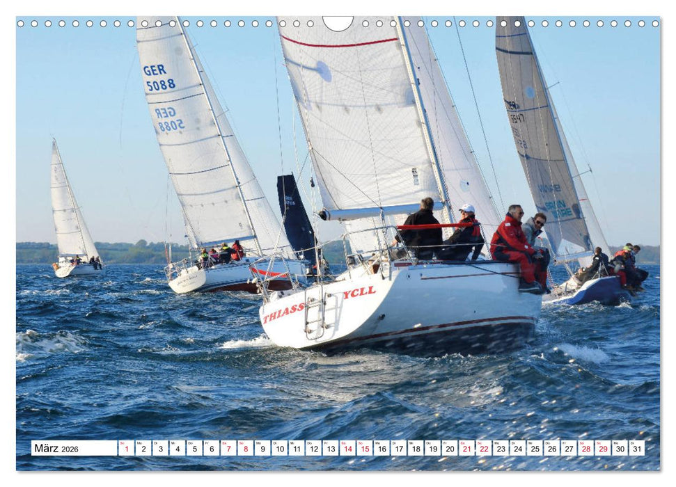 Leidenschaft Segeln (CALVENDO Wandkalender 2026)