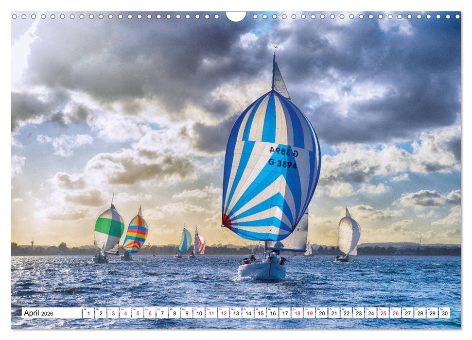 Leidenschaft Segeln (CALVENDO Wandkalender 2026)