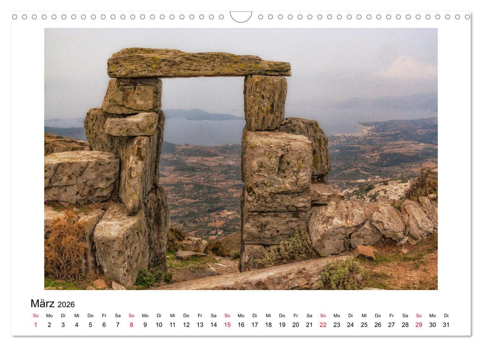 Verträumtes Euböa - Bilder vom Inselsüden (CALVENDO Wandkalender 2026)