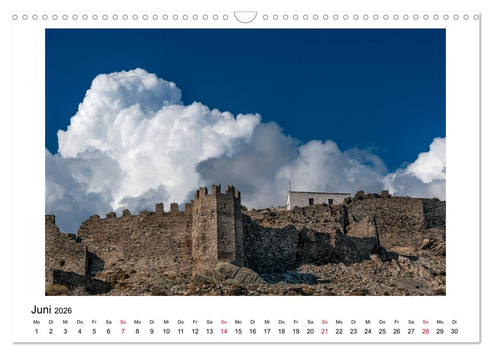 Verträumtes Euböa - Bilder vom Inselsüden (CALVENDO Wandkalender 2026)