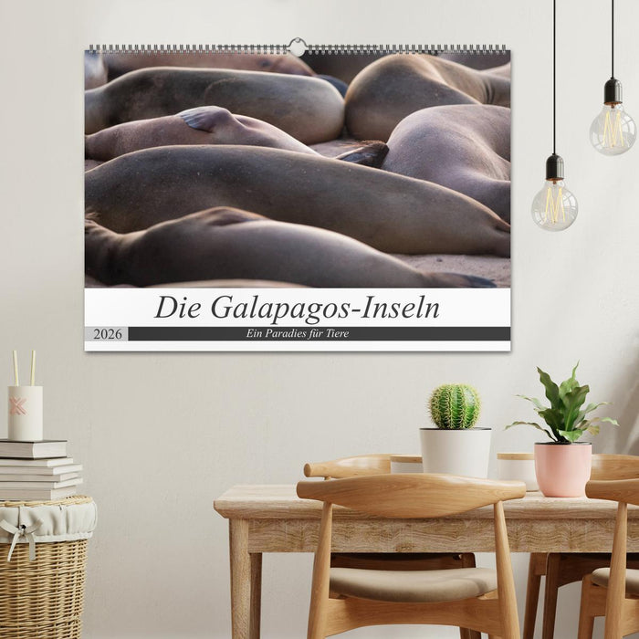 Galapagos-Inseln - Ein Paradies für Tiere (CALVENDO Wandkalender 2026)