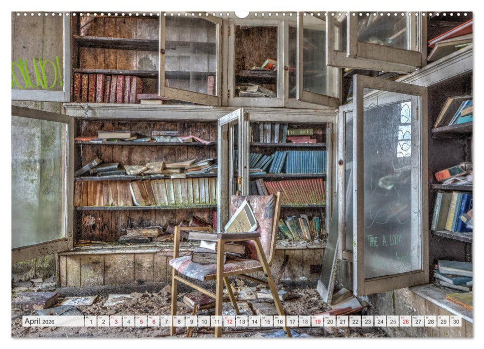 Detroit - Modern Ruins (CALVENDO Wandkalender 2026)