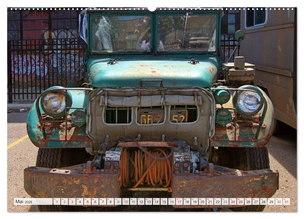 Detroit - Modern Ruins (CALVENDO Wandkalender 2026)