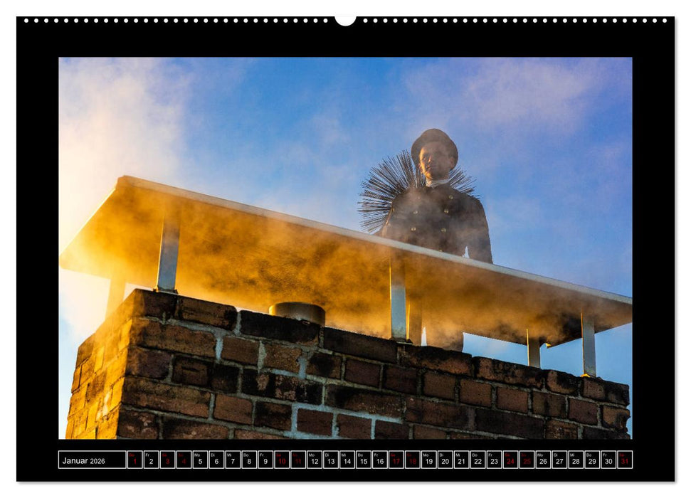 Schornsteinfeger über Berlin 2026 (CALVENDO Wandkalender 2026)