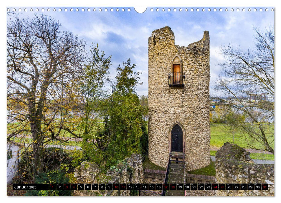 Rüsselsheim am Main (CALVENDO Wandkalender 2026)