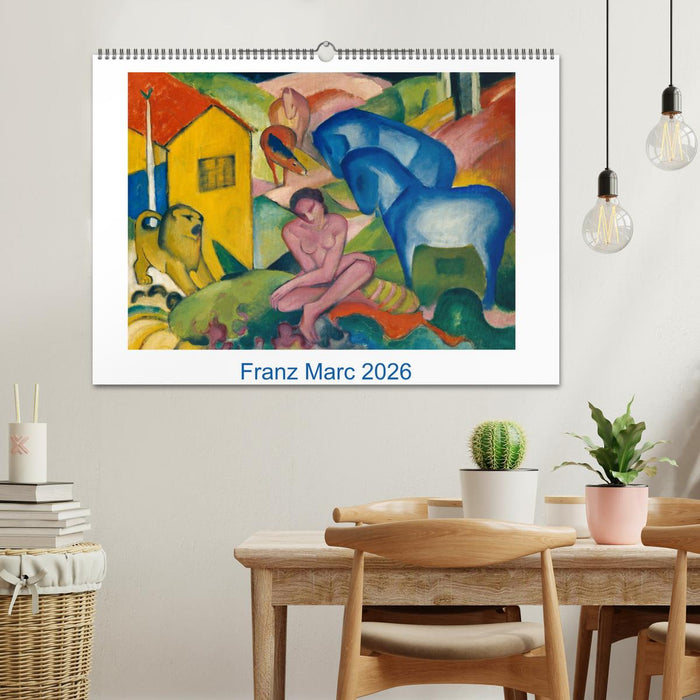 Franz Marc 2026 (CALVENDO Wandkalender 2026)