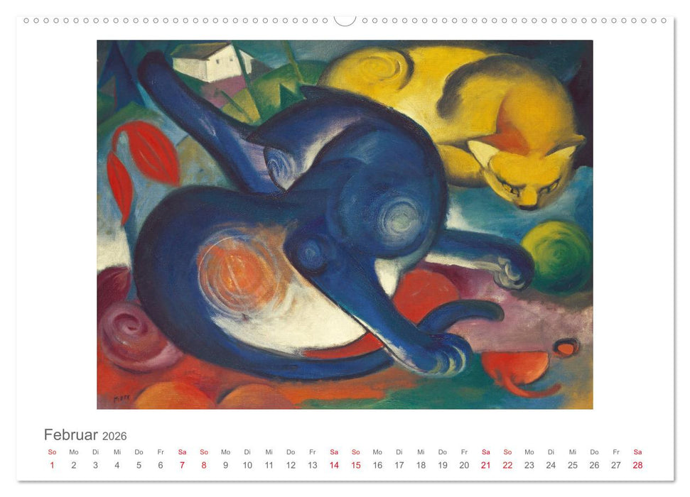Franz Marc 2026 (CALVENDO Wandkalender 2026)