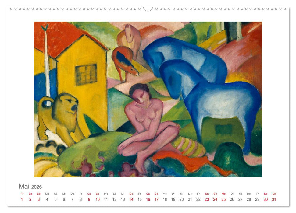 Franz Marc 2026 (CALVENDO Wandkalender 2026)